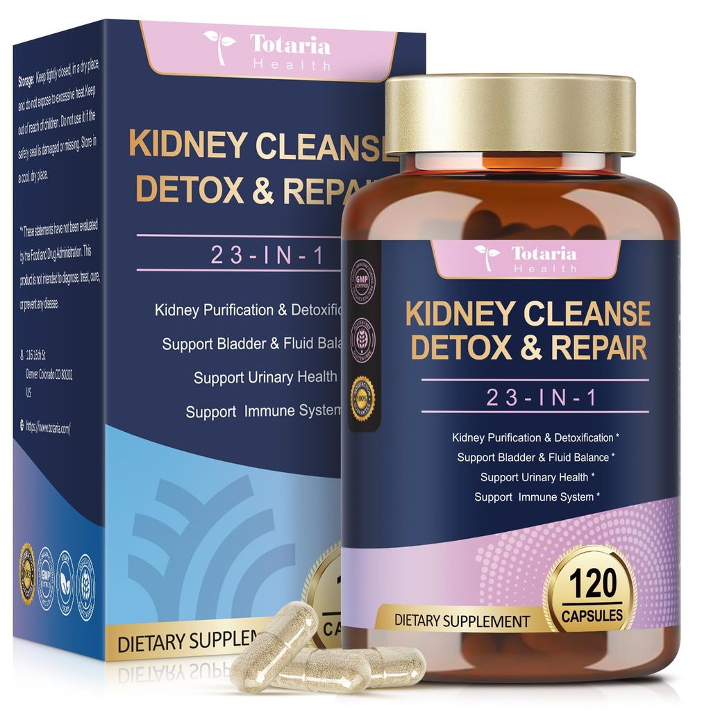 Čistenie obličiek Detox a oprava, Chanca Piedra a Cranberry pilulky pre kontrolu močového mechúra, Podpora Maximálna sila močovej bolesti Relief pre obličkové kamene Breaker, brusnice močových ciest zdravie pre ženy