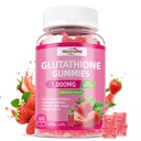 Glutatión Supplement Collagen Gummies: L-Glutamine Obsahuje Marine Collagen Vitamíny C, E, D&B12 Glutatión Gummies 1000mg pre anti-Aging Formule a posilniť kosti