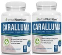 Rastlinná výživa Caralluma Fimbriata 180 Kapsule Dve fľaše balenia Maximálna sila 10:1 Extract Ratio 1200mg All-Natural Diet, Energy, Endurance and Weight Management Supplement