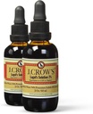 J. CROW'S® Lugol roztok jódu 2% 2 oz (2 balenia)
