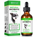 Pes Antibiotiká, Prírodné antibiotiká pre psy, Pes Multivitamínové Bylinné doplnky 60ml
