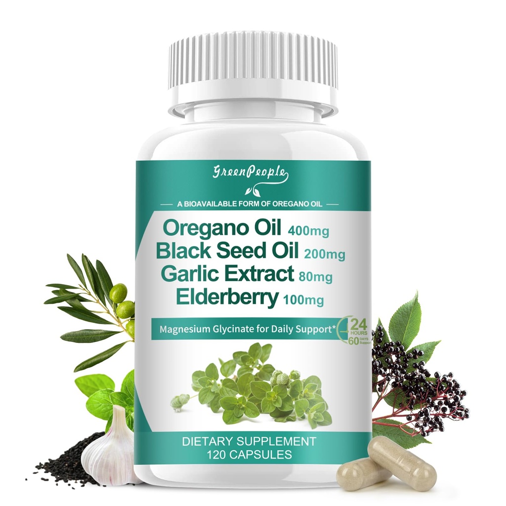 Organic Oregano Oil Kapsule 