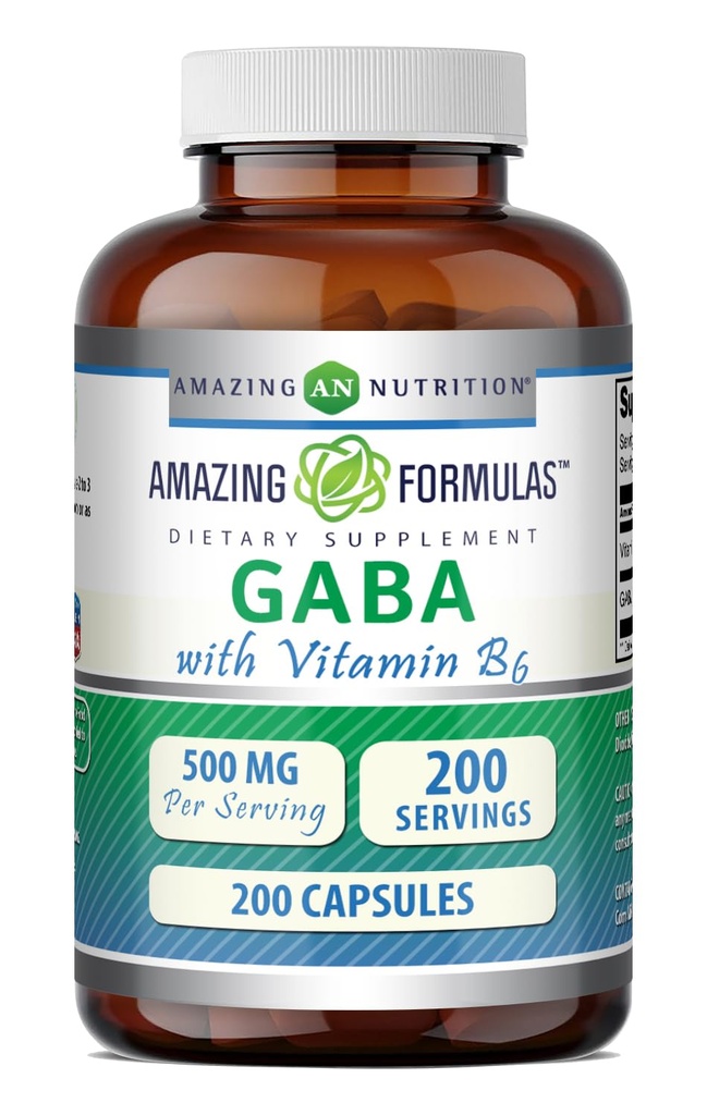 Amazing Formulas GABA s vitamínom B6 Supplement 