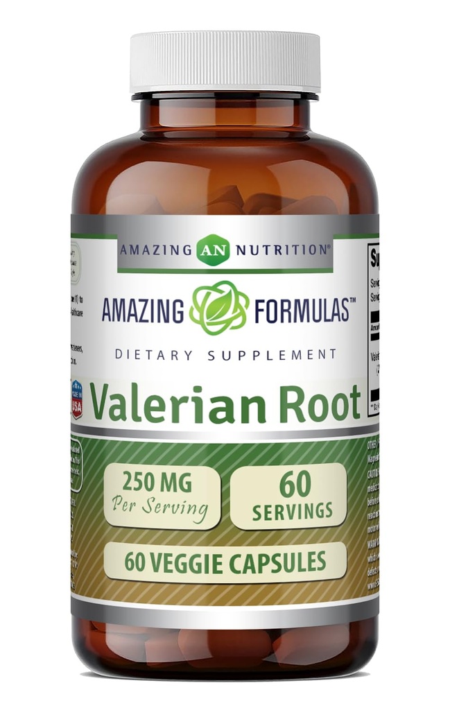 Amazing Formules Valerian Root 4:1 Extract Supplement 