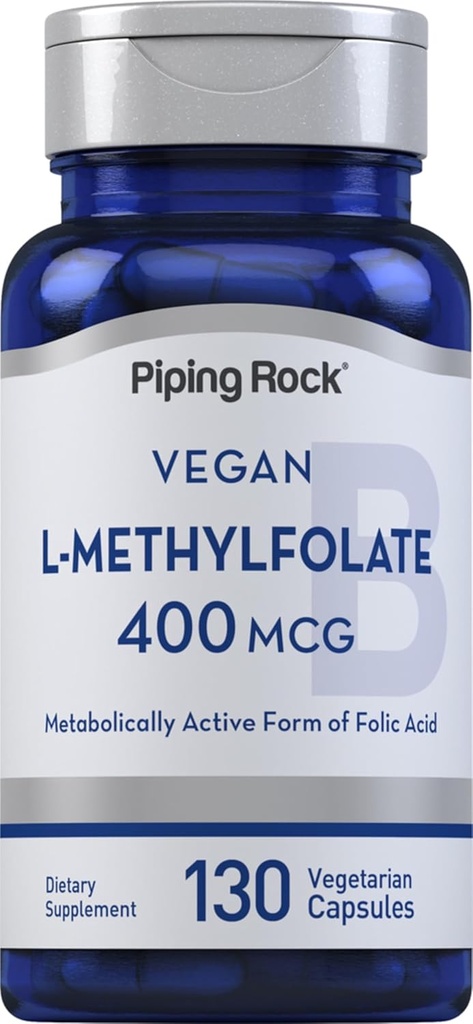 Piping Rock L MethylFolate Supplement 