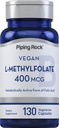 Piping Rock L MethylFolate Supplement 