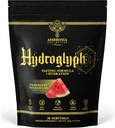 Ambrosia Hydroglyph Intraworkout Formula w/BCAA + EAA + Elektrolyty Hydratačný prášok na ochranu chudého svalstva, 0g Cukor nalačno Hydratačný nápoj Mix, Vyrobené w/Coconut vody (jablkový melón)