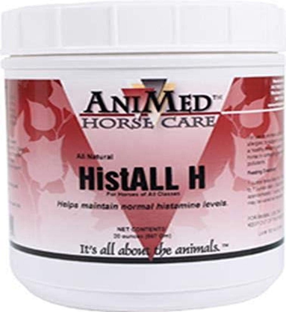 AniMed Histall-H na podporu respiračného zdravia u koní, 20-Ounce...