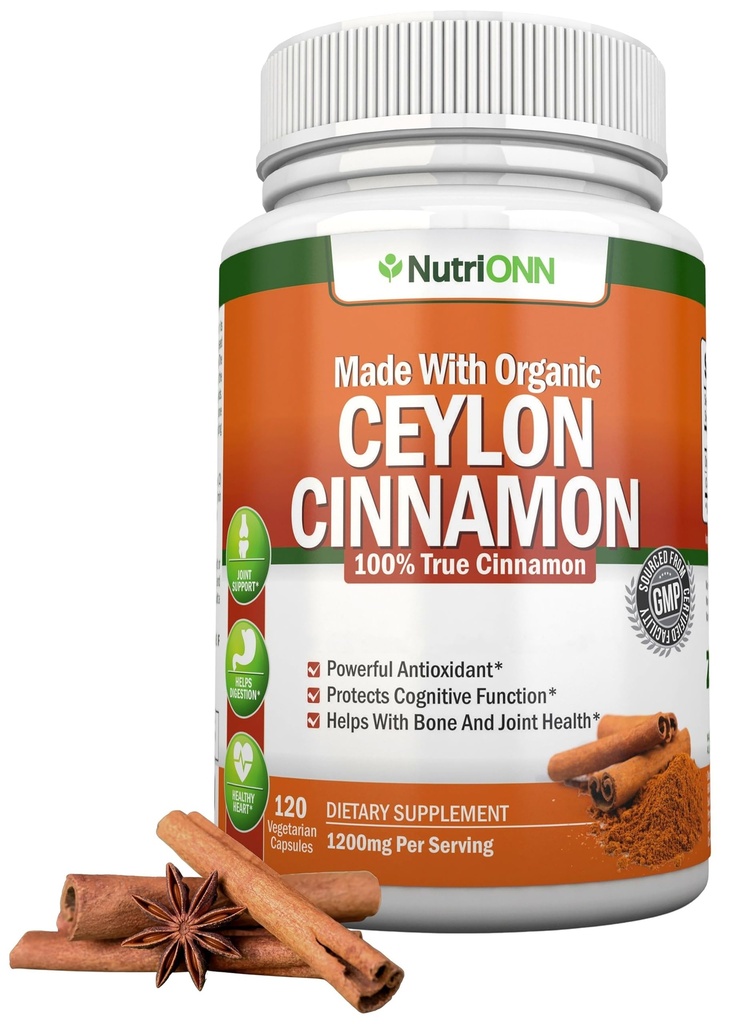 Organické Ceylon škorica 1200 mg 