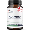 Designs for Health Deglycyrrhizinated Licorice Root Chewables - DGL Synergy 500mg Licorice Supplement to Support Digestion - Príjemné ochutnávanie, non-GMO + Bez cukru (90 Žuvacie tablety)