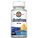 KAL L-Glutatione, Redukované Glutatiónové doplnky, Antioxidant s vysokou absorpciou, Orange Flavor Instant Rozpustiť ActivMelt, Vegetarián, Lab Overified, 90 Servings, 90 Micro Tablets