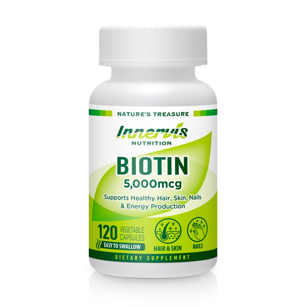 High Potency Biotin 5000mcg 