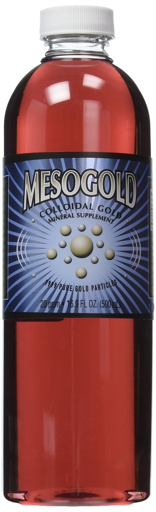MesoGold ® 20 ppm Koloidné zlato 500 ml/16,9 Oz