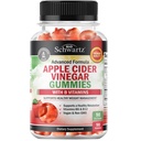 Apple Cider Ocogar Gummies for Weight Loss - ACV Gummies with The Mother for Women & Men - Energy Boost Bloat Digestive & Immune Support - Vitamin B12 B6 B 9 Folic Acid - Vegan Detox Cleanse -90Ct