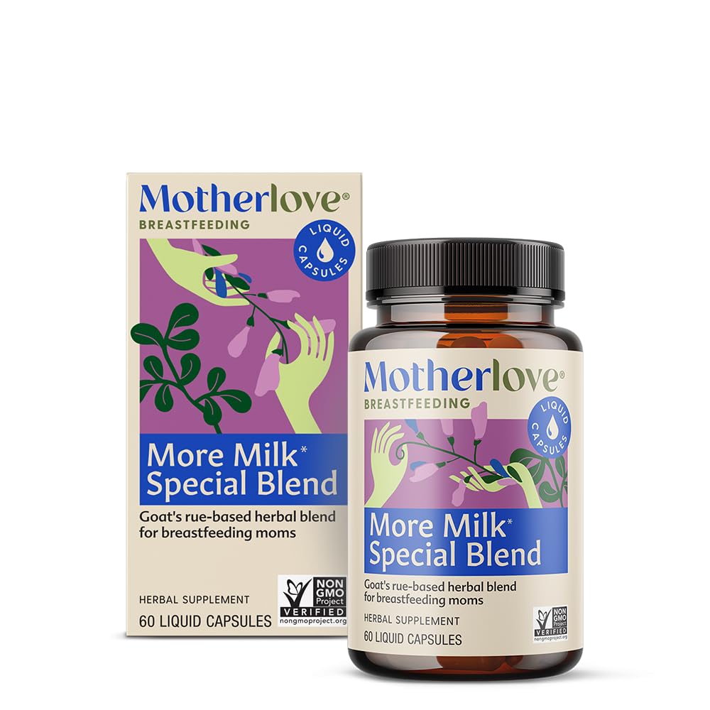 Motherlove More Milk Special Blend (60 Liquid caps) Bylinné Laktácia Doplnok w/Goat