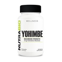 NutraBio Yohimbe Bark Extract Supplement for Men and Women, 4mg, 90 Zeleninové kapsule