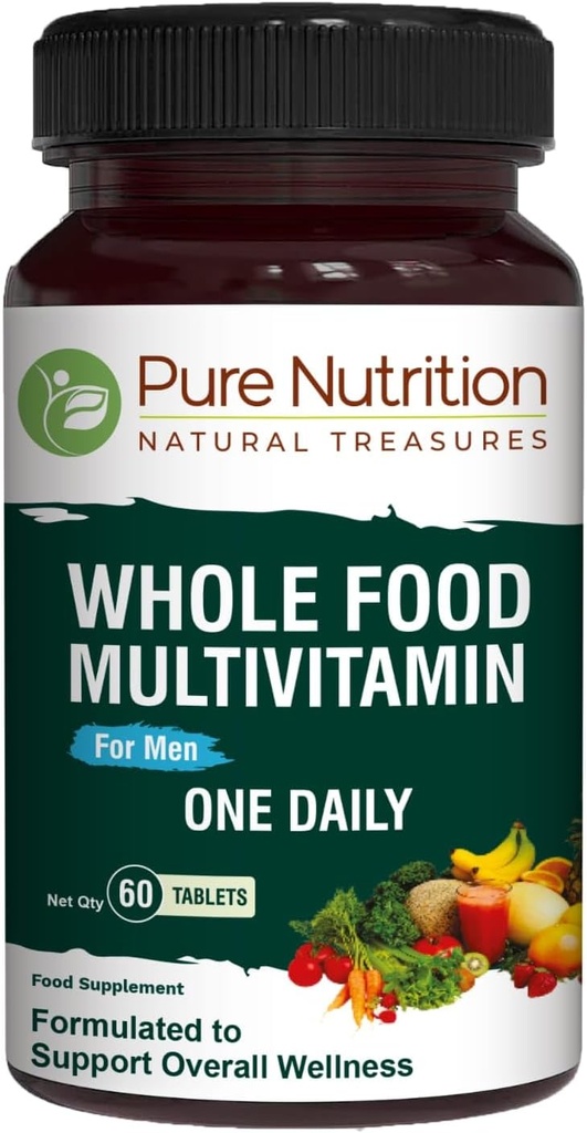 Pure Nutrition Whole Food Multivitamíny pre mužov 60 Tabs 