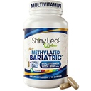Shiny Leaf Bariatric Multivitamín so železom - 45 mg pre Gastrický bypass, Sleeve Gastrektómia, Roux-en-Y, Duodenal Switch - 22 Vitamíny a minerály, ASMBS Compliant, Vegetarián, Made in USA, GMP, 90 Ct.