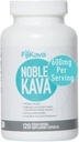 FijiKava Noble Kava Kava Kapsule, 600mg Kavalaktons per Serving, Natural Relaxation & Sleep Support, Vegan & Non-GMO, 120-Count, Premium Piper Methysticum Extract for Calm & Stres Relief