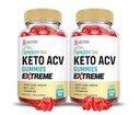 (2 balenia) Speedy Keto ACV Gummies Extreme 2000MG Speedy Keto Gummies Advanced Formula Apple Cider Ocogar s granátovým jablkom Beet Juice prášok B12 Vegan Non GMO 60 Gummy