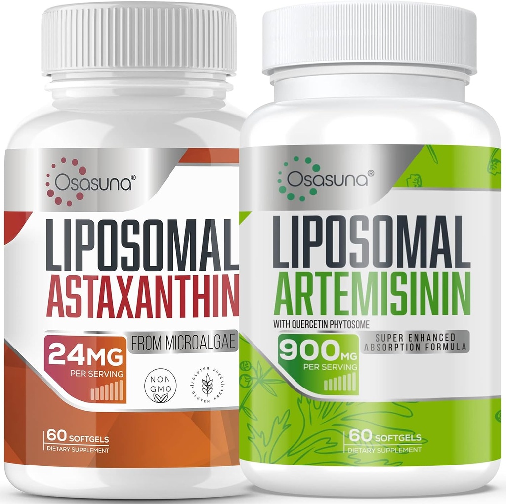 Lipozomálne Astaxantín 24MG s Artemisinínom 600 mg