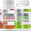 Lipozomálne Astaxantín 24MG s Artemisinínom 600 mg