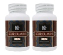 2- Pack Curcumin Longvida Nutrivene (500 mg, 60 kapsúl)