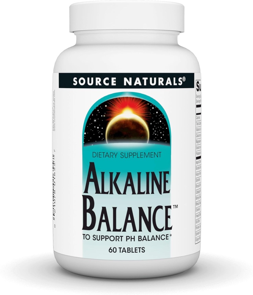 Zdroj Naturals Alkalická bilancia, na podporu PH bilancie*, 60 tabliet