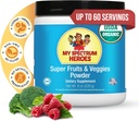 Moje Spectrum Heroes Super ovocie a zelenina prášok - celý potravinový doplnok - 16 Superpotraviny - Výkonný antioxidant - Immune Health Aid - Boosts Digestive Health - Non-GMO - Gluten-free (228 gramov)