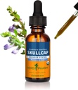 Herb Pharm Certified Organic Skullcap Liquid Extract for Nervisive System Support, Organic Cane Alcohol, 1 Ounce