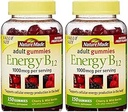 Nature Made Energy B12 dospelý Gumies 1000 mcg per Serving 150 Ct (Pack of 2)