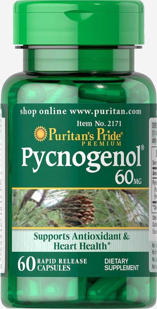 Puritán Pride Pycnogenol 60 mg- 60 kapsúl