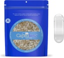 Kapsula Veľkosť 0 Želatína Prázdne Kapsule, 50000 Počet, Prázdne Gel Pill Kapsule, DIY Pure Bovine Pill Capsule Plnenie, Prázdne Caps, Kosher, Gluten zadarmo a non-GMO Certified, Clear