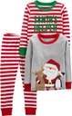 Simple Joys by Carter's Baby 3-Piece Snug-fit Cotton Holiday Pajama Set