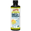 Barlean's Citrus Sorbet High Potency Omega 3 Fish Oil Liquid Supplement, 1500mg EPA & DHA Mastné kyseliny, smoothie Ochutené a Burpless pre mozog, kĺb, & Heart Health, 16 oz