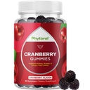 Phytorálna extra sila brusnicové Gumies pre ženy - Delicious Potent Supplement a muži močový mechúr močových ciest podpora zdravia denne vitamíny (30 porcií)