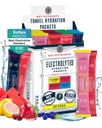 KĽÚČOVÉ NUTRIENTY Powder Packets bez cukru - 4 lahodné príchute v hydratačných balíčkoch 20 Balenie - bez kalórií, bezlepkové powder pakety Electrolytes - Keto Friendly, Non GMO, Made in USA