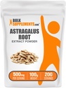 BulkSupplements.com Astragalus Extract Powder - Astragalus Root Powder, Herbal Supplement - Vegan & Gluten Free, 500mg per Serving, 100g (3,5 oz) (Pack of 1)