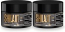 Shilajit Resin - Organic Shilajit Resin tretej strany testované bohaté na 85+ Trace Minerals, Gold Grade Himalayan Pure Shiljait for Energy (1 Fl Oz (Pack of 2))