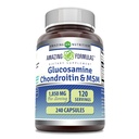 Amazing Formules Glucosamine Chondroitin & MSM Supplement 