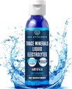 KĽÚČOVÉ NUTRIENTY Stopové minerály Tekuté elektrolyty na zotavenie sa z hydratácie 4oz - kvapky elektrolytov, voda elektrolytov, Keto Electrolytes - kvapky minerálov na pitnú vodu