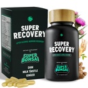 SuperBonsai Super Recovery Kapsule pre Post Celebration a Morning Relief - All Natural Holistic Support - 3 Kapsule prijaté pred pitím a voliteľnú službu po (14 slúži)