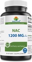 Brieofood NAC Supplement N-Acetyl Cysteine 1200 mg per Serving 250 Kapsule - Imunitná podpora Supplement