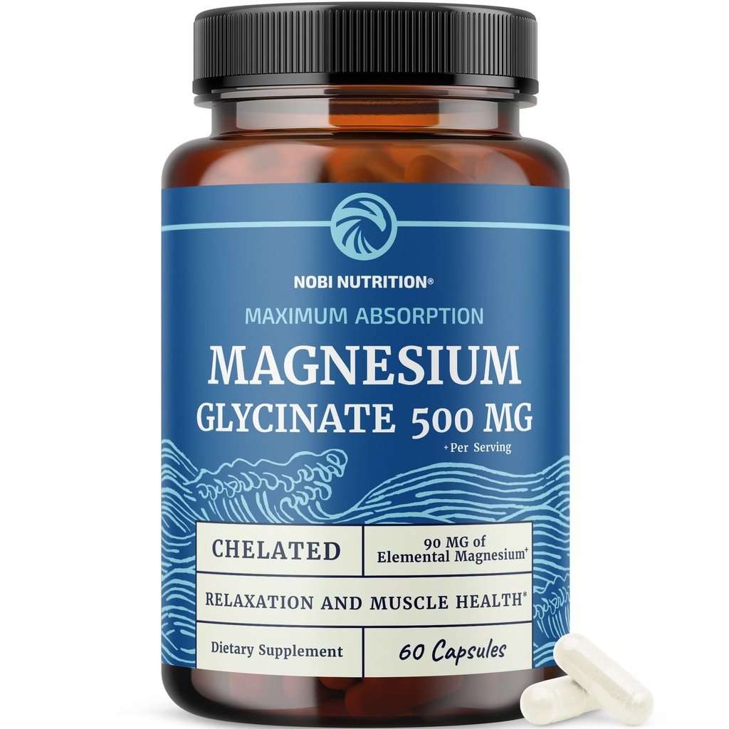 Horčík Glycinát 500 mg 