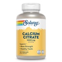 Solaray kalcium Citrát 1000mg - Súvisiace kalcium doplnok - Podporuje silu kostí a zdravé zuby - Ľahko sa Digest - 60-dňová záruka, Vegan - 30 Servings, 120 VegCaps