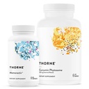 THORNE - Curcumin Phytosome Trvalé uvoľnenie (120 Kapsule) & Memoractiv (60 Kapsule) Bundle - podporuje spoločné zdravie, zdravie svalov a zdravé starnutie - Dairy Free, Soy Free, Gluten Free