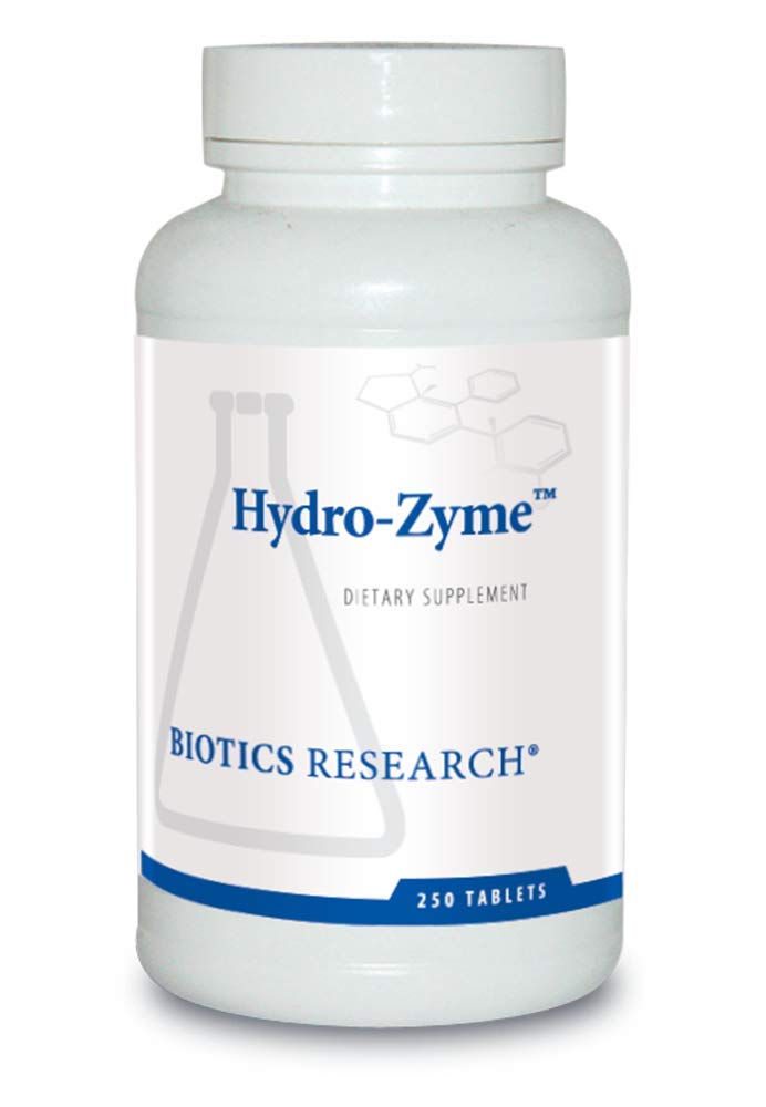 Biotics Research Hydro ZymeTM - Digestive Enzymes (Enzimas Digestivas) For Women & Men - Enzymes for Digestion Supplement Obsahuje Betaín HCL - podporuje zdravé žalúdočné pH a imunitné zdravie-250 Enzyme's