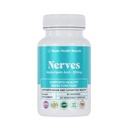Základné značky Nerves Alpha Kyselina lipová, 200 mg, Neurón Funkcia (Pack of 1)