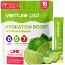 Venture Pal Cukor Bezplatne Electrolyte Powder Pakets - Liquid Daily IV Hydration Pakets 