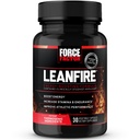 Force Factor LeanFire pre cvičenie energetické pilulky s extraktom zo zeleného čaju a kofeínu na zvýšenie energie, Build Lean Muscle, čierna, 30 počet (Pack of 1), balíček máj Vary